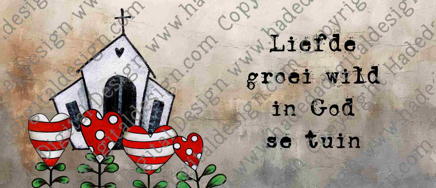 Artsy Op die Plaas Mugwrap Afrikaans - Sublimation, Digital and DTF Printing