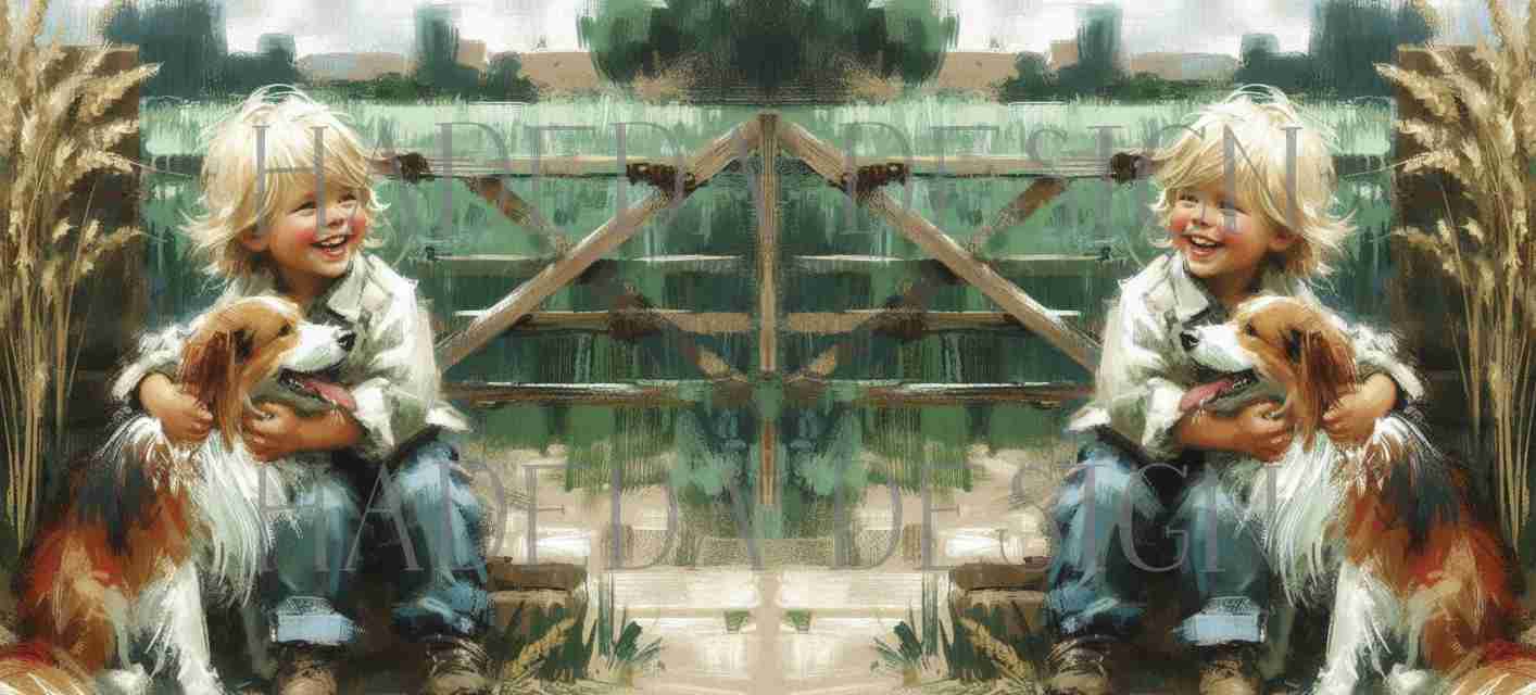 ArtWrap for Mugs Farm Boy - Mug Wrap Digital Designs for Sublimation of Standard Mug
