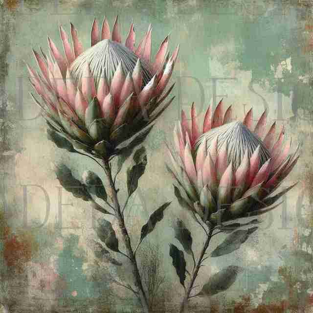 Grungy Proteas - Sublimation, Digital and DTF Printing