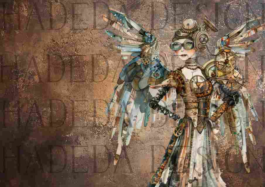 STEAMPUNK A0- Sublimation, Digital and DTF Printing