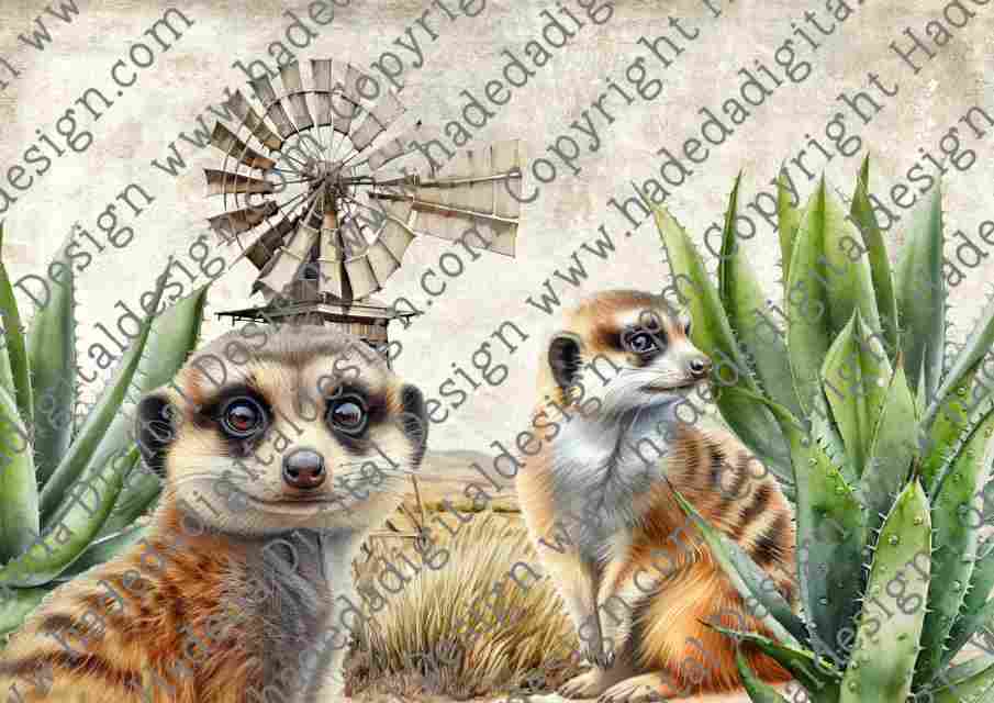 MEERKAT MANOR MUGWRAP BLANK - Sublimation, Digital and DTF Printing