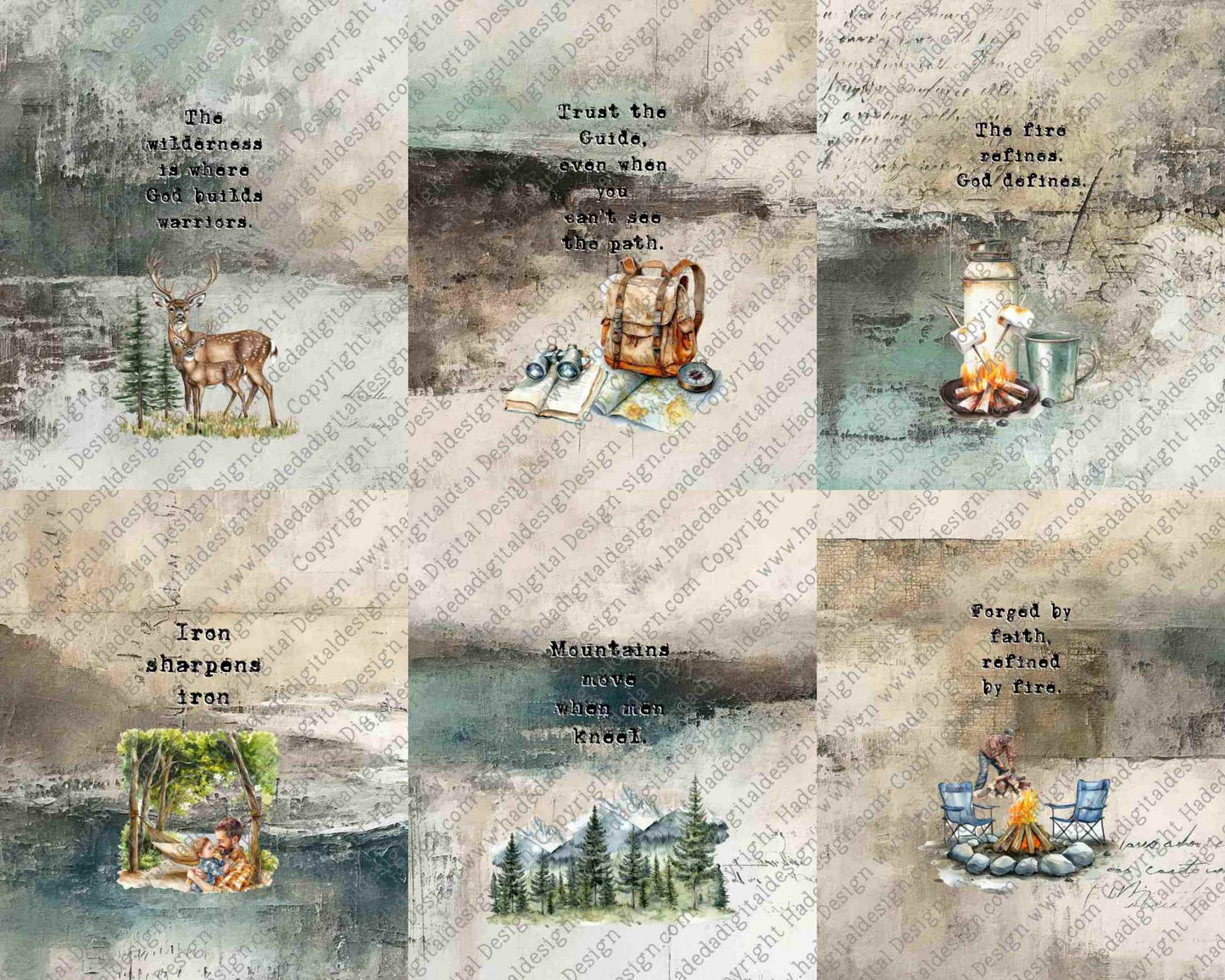 Outdoors and Camping Gifts for Men Megabundle - 276 Designs