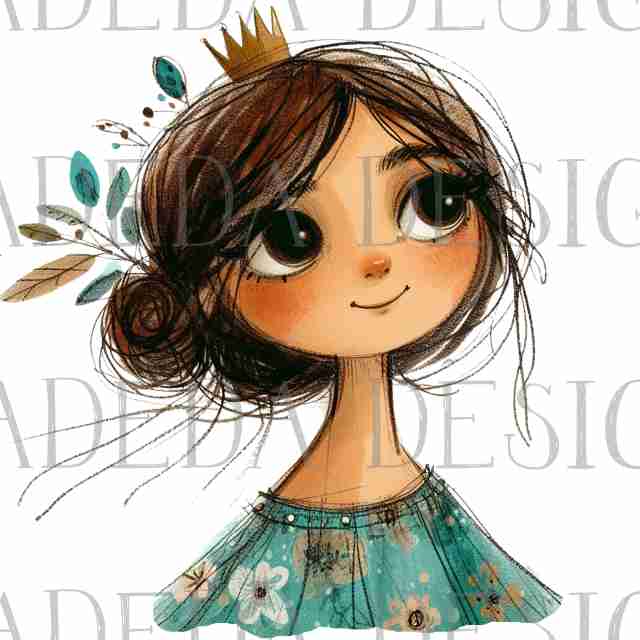 Mother's Day - Whimsical Women - PNG Elements - Sublimation, Digital and DTF Printing