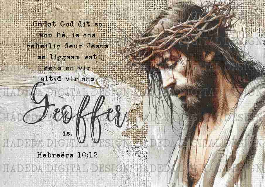 Easter A0 Afrikaans Landscape - Sublimation, Digital and DTF Printing