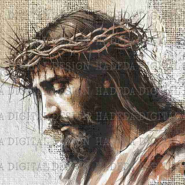 Easter Square Design - Sublimation, Digital and DTF Printing