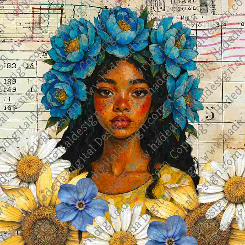 Whimsical Girls - Artblocks for Sublimation, Digital and DTF Printing