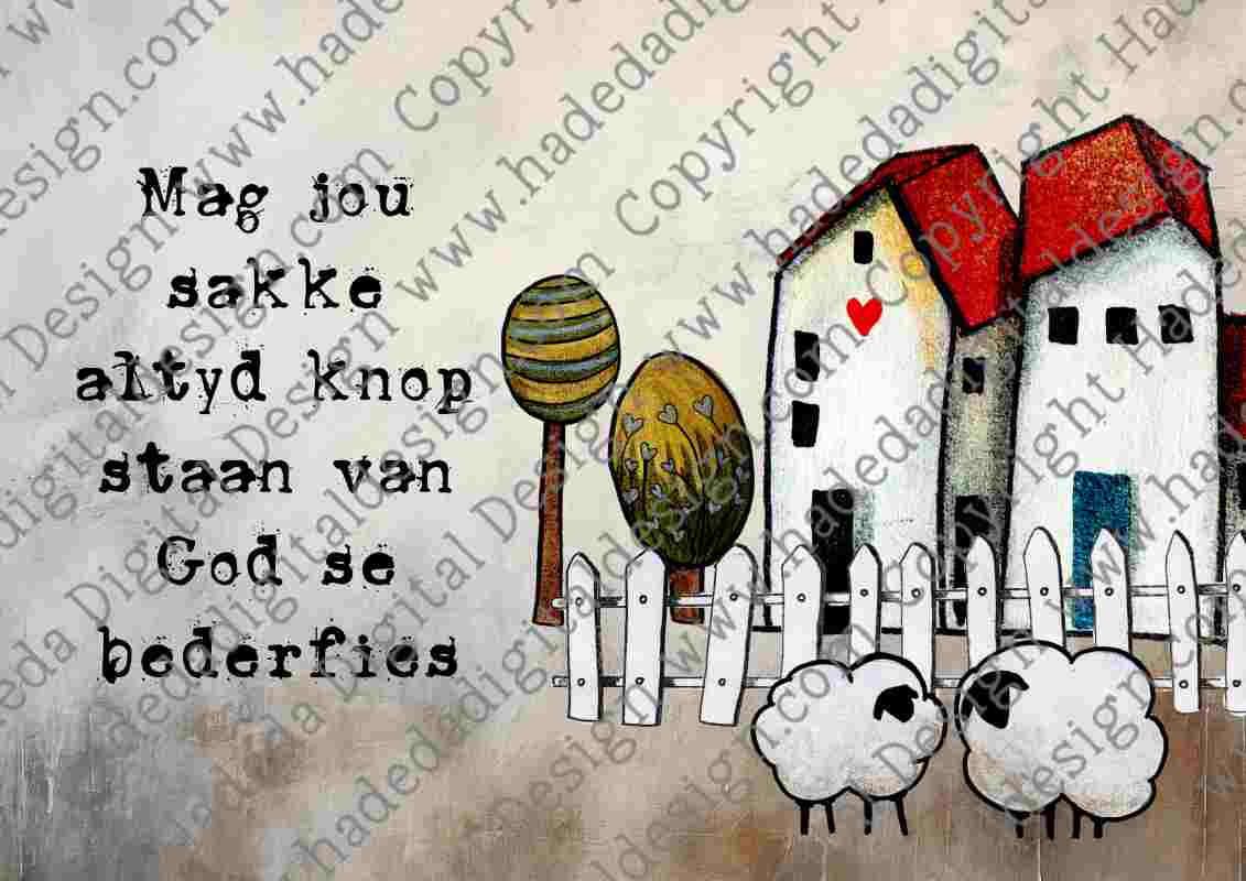 Artsy Op die Plaas A0 Landscape Afrikaans - Sublimation, Digital and DTF Printing