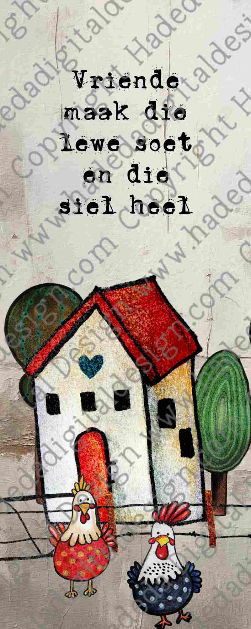 ARTSY PLAAS BOOKMARK - Sublimation, Digital and DTF Printing