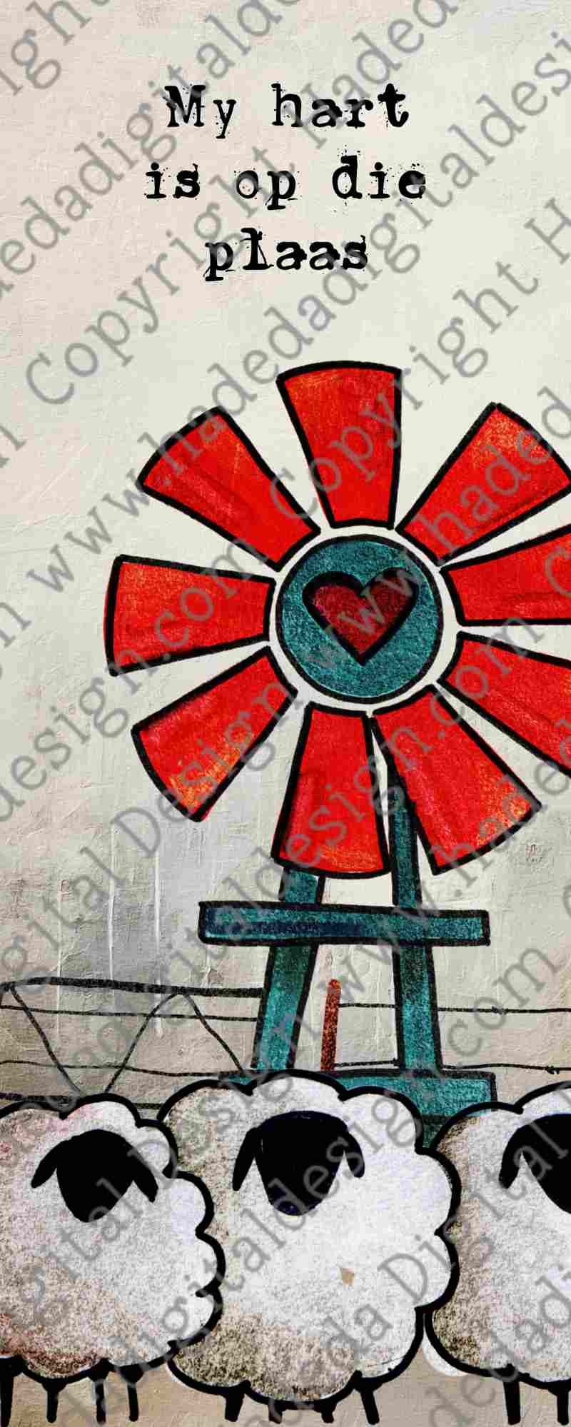 ARTSY PLAAS BOOKMARK - Sublimation, Digital and DTF Printing