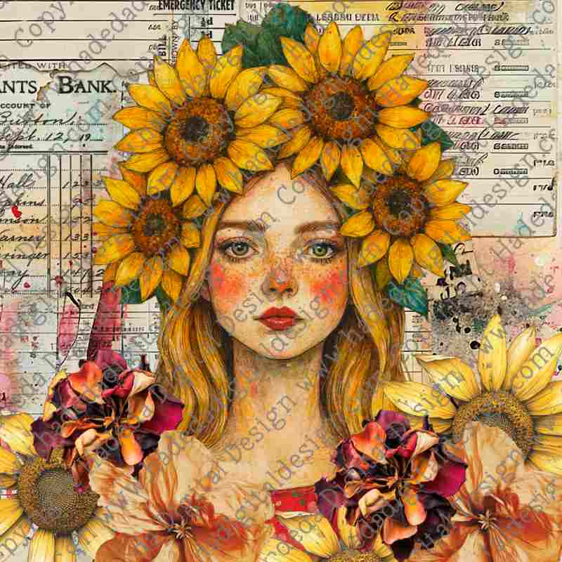 Whimsical Girls - Artblocks for Sublimation, Digital and DTF Printing