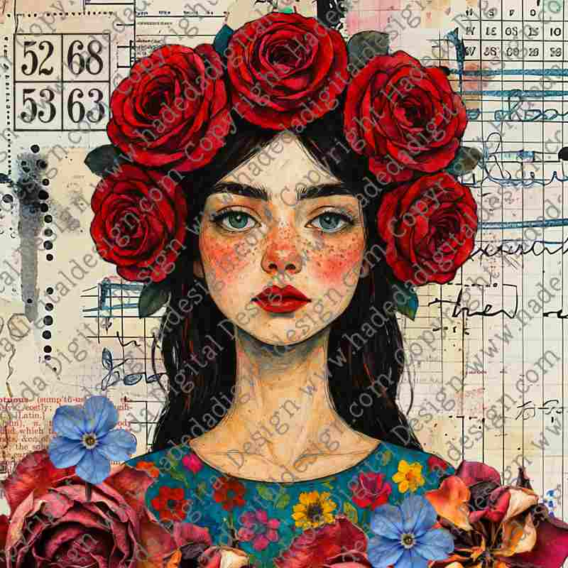 Whimsical Girls - Artblocks for Sublimation, Digital and DTF Printing