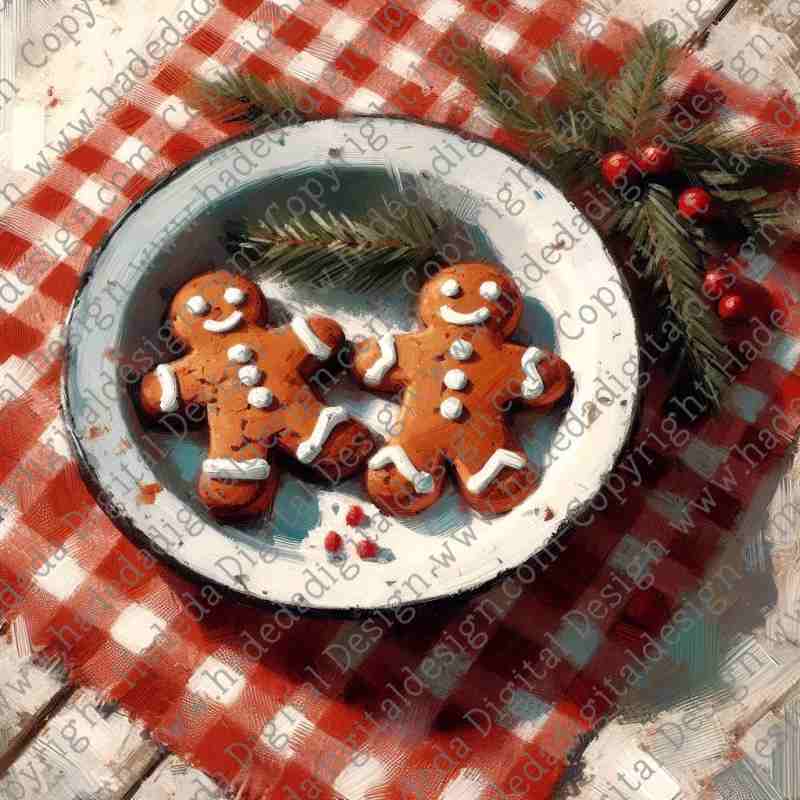 BAKING XMAS COOKIES ARTBLOCK - Sublimation, Digital and DTF Printing