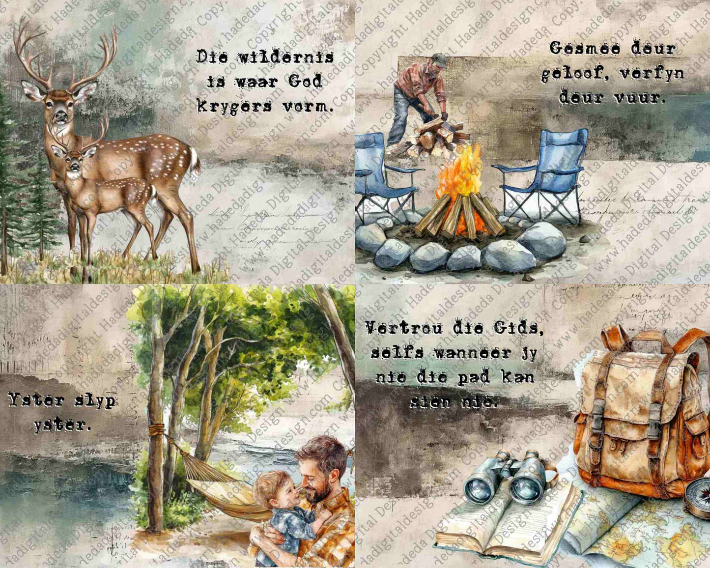 Outdoors and Camping Gifts for Men Megabundle - 276 Designs