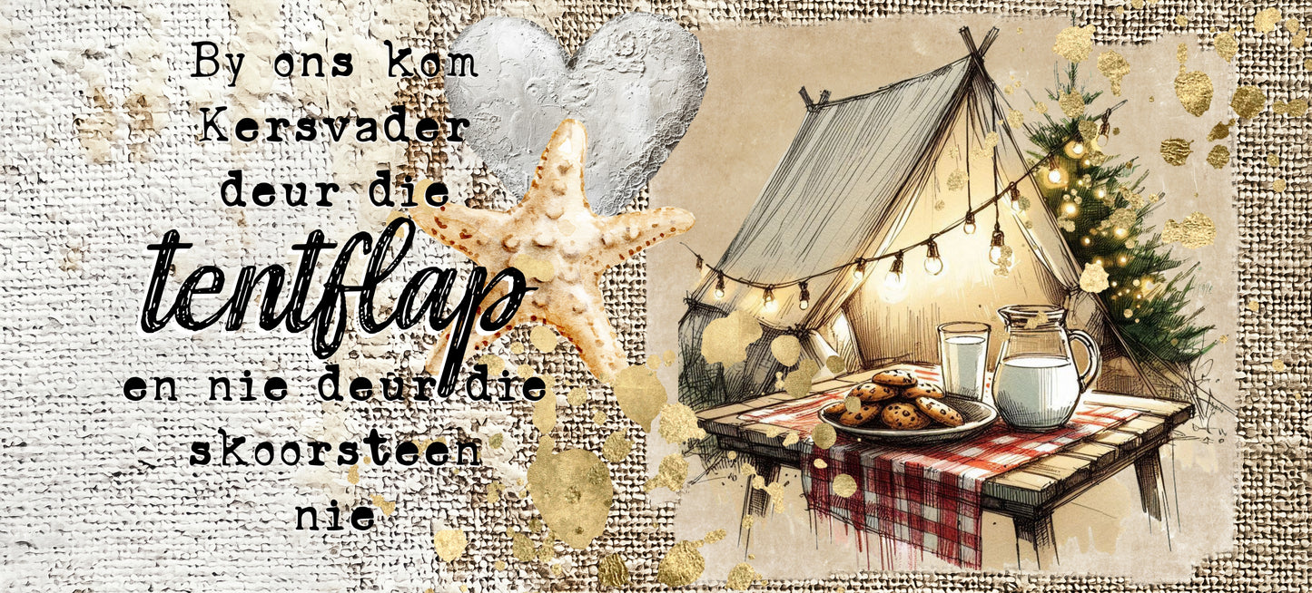 Kamp en See Kersfees Afrikaans Bundel Digital Designs for Sublimation, Canvas, Scrapbooking Paper, Journaling, Mixed Media