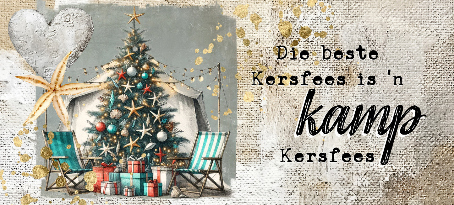 Kamp en See Kersfees Afrikaans Bundel Digital Designs for Sublimation, Canvas, Scrapbooking Paper, Journaling, Mixed Media
