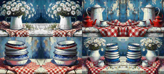 ArtWrap for Mugs Daisy Kitchen - Mug Wrap Digital Designs for Sublimation of Standard Mug