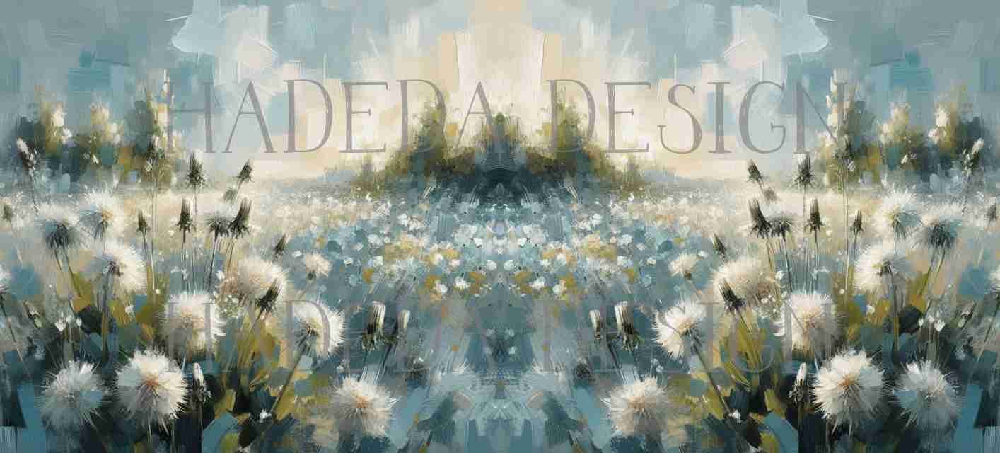 ArtWrap for Mugs Dandelions - Mug Wrap Digital Designs for Sublimation of Standard Mug