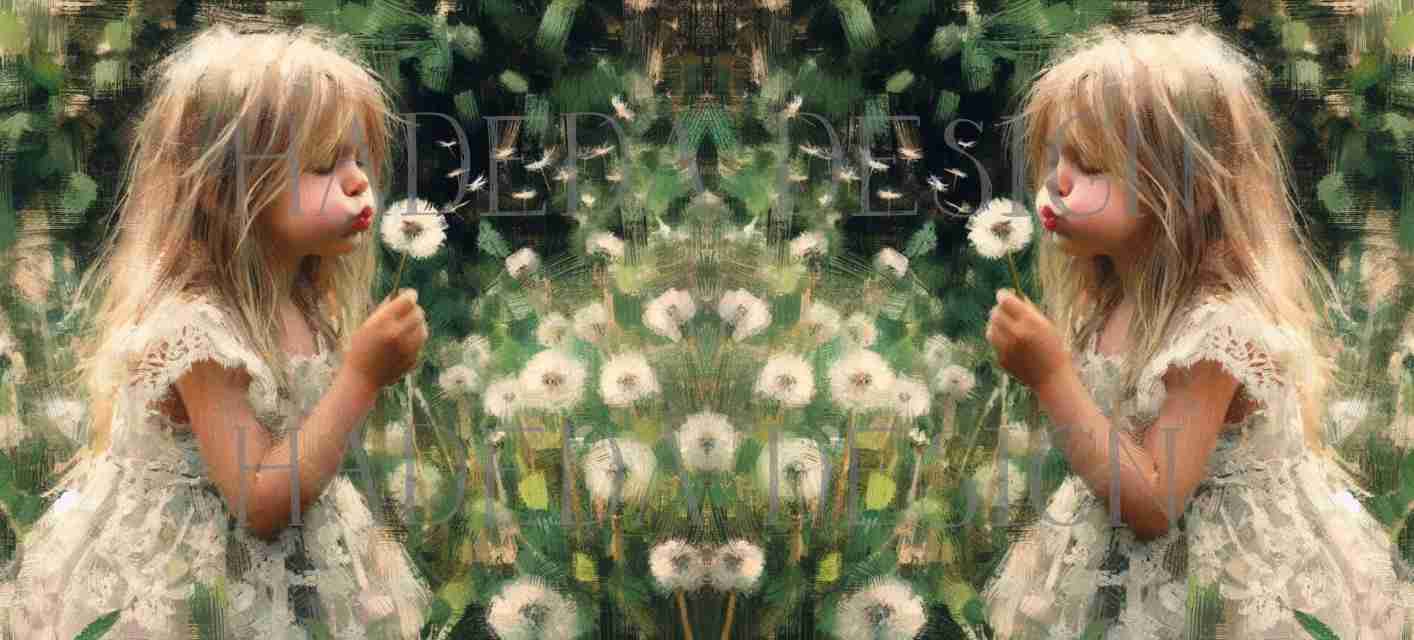 ArtWrap for Mugs Dandelion Dreams - Mug Wrap Digital Designs for Sublimation of Standard Mug