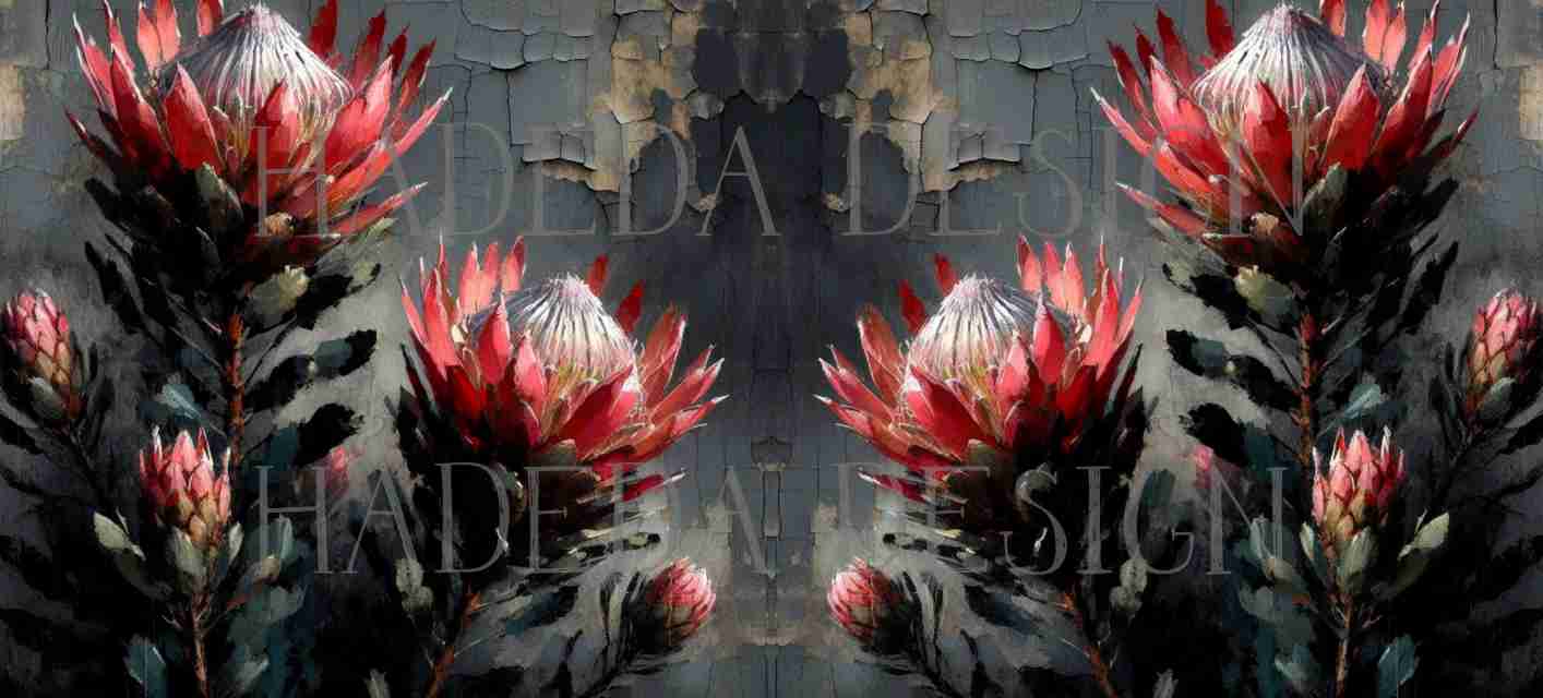 ArtWrap for Mugs Dark Proteas - Mug Wrap Digital Designs for Sublimation of Standard Mug