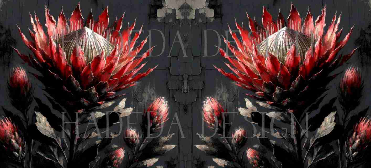ArtWrap for Mugs Dark Proteas - Mug Wrap Digital Designs for Sublimation of Standard Mug