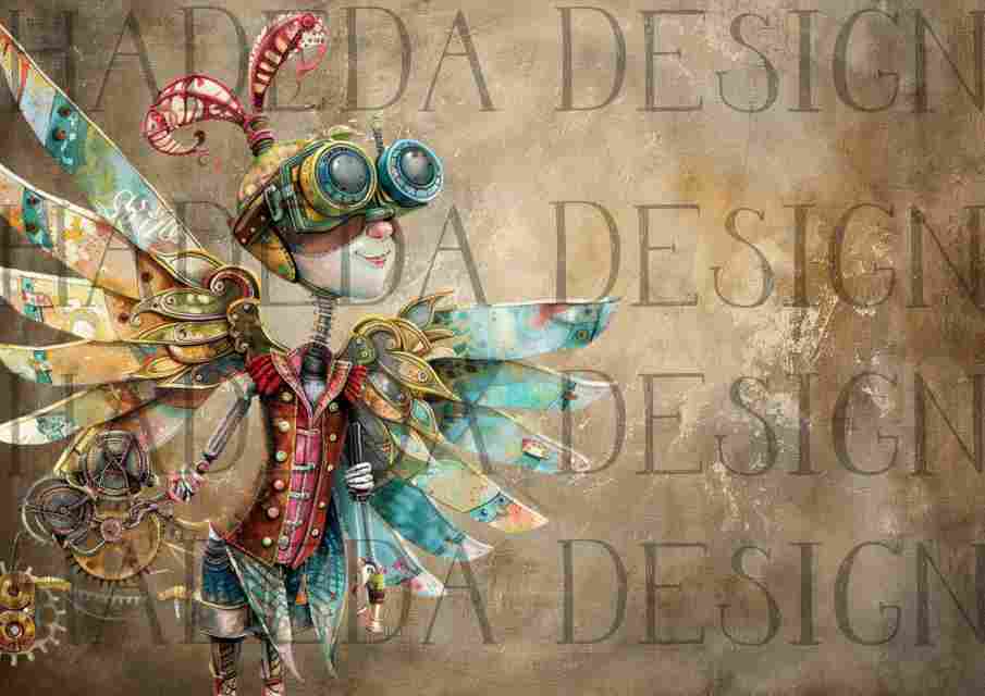 STEAMPUNK A0- Sublimation, Digital and DTF Printing