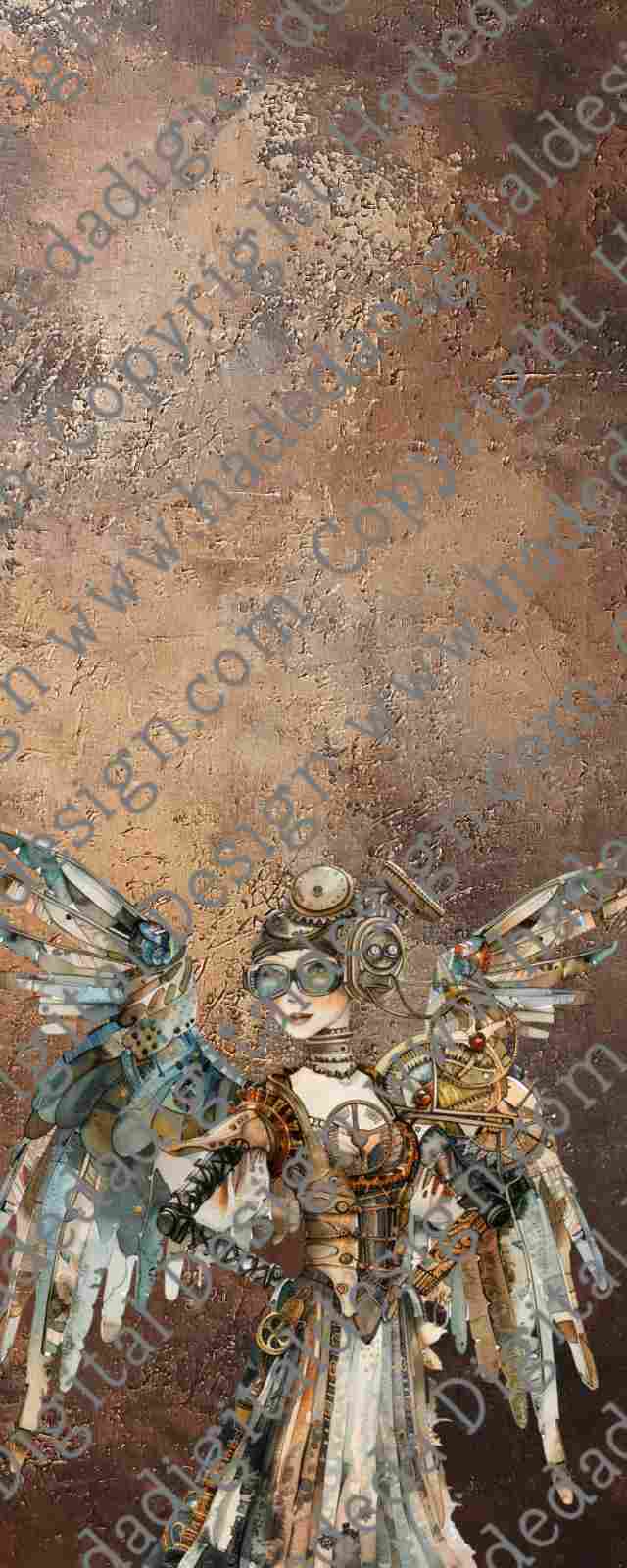 STEAMPUNK BOOKMARK- Sublimation, Digital and DTF Printing