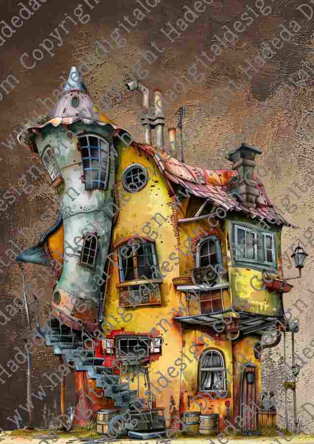 STEAMPUNK NOTEBOOK COVER A0- Sublimation, Digital and DTF Printing