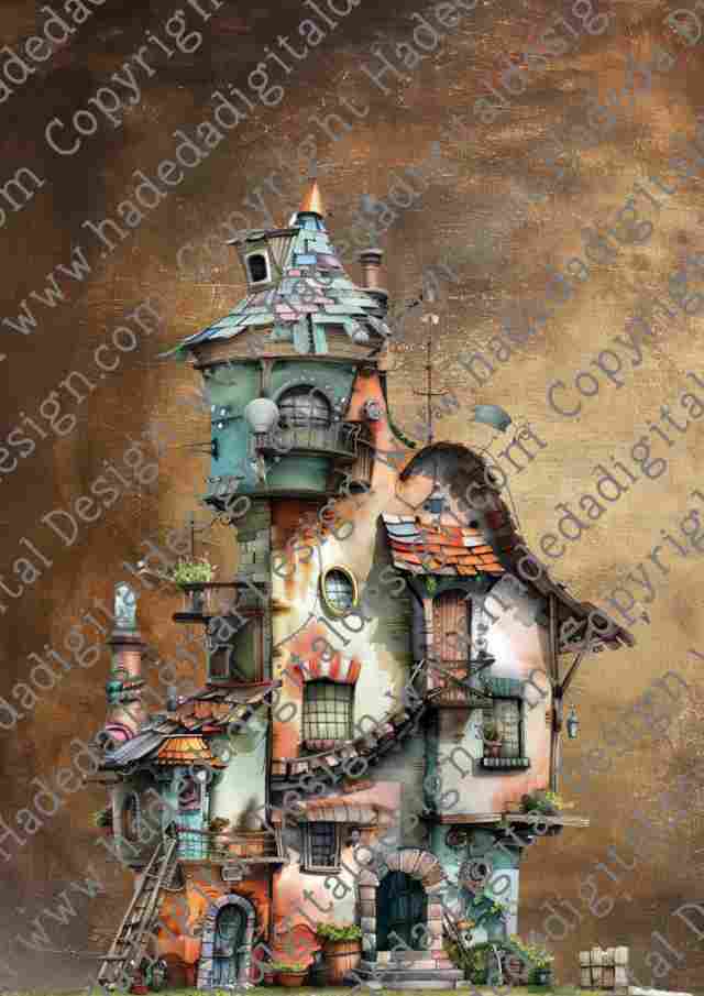 STEAMPUNK NOTEBOOK COVER A0- Sublimation, Digital and DTF Printing