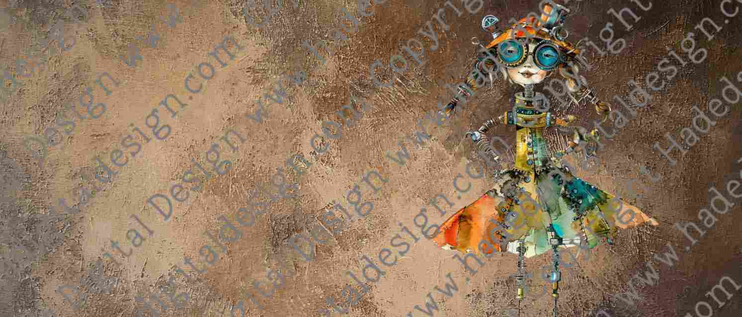 STEAMPUNK MUGWRAP- Sublimation, Digital and DTF Printing