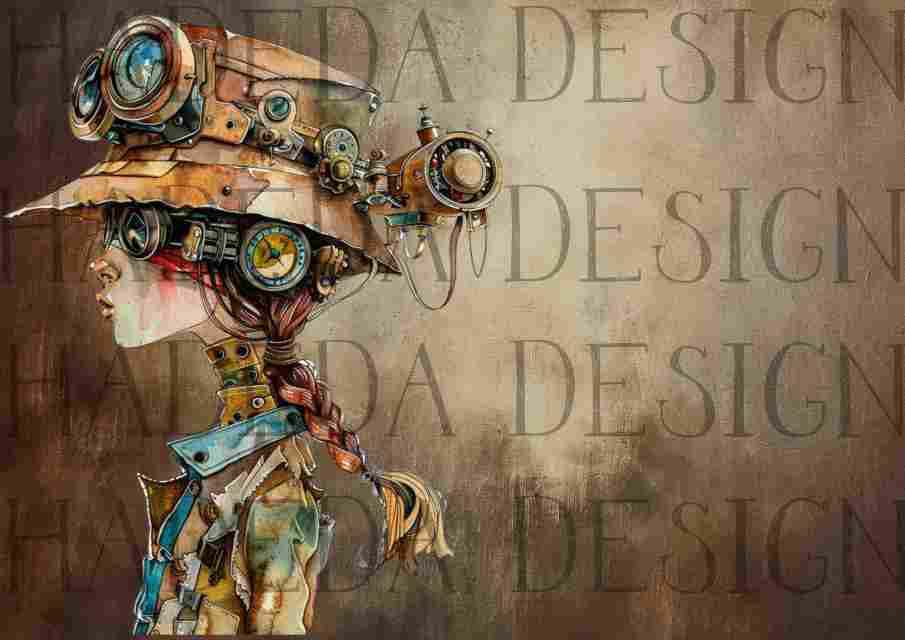 STEAMPUNK A0- Sublimation, Digital and DTF Printing