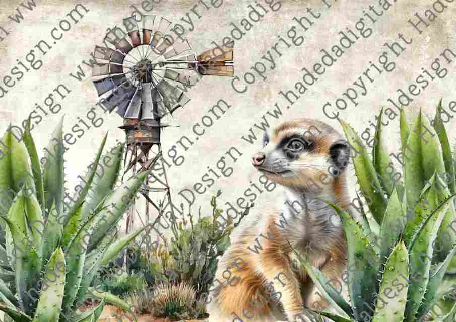 MEERKAT MANOR MUGWRAP BLANK - Sublimation, Digital and DTF Printing