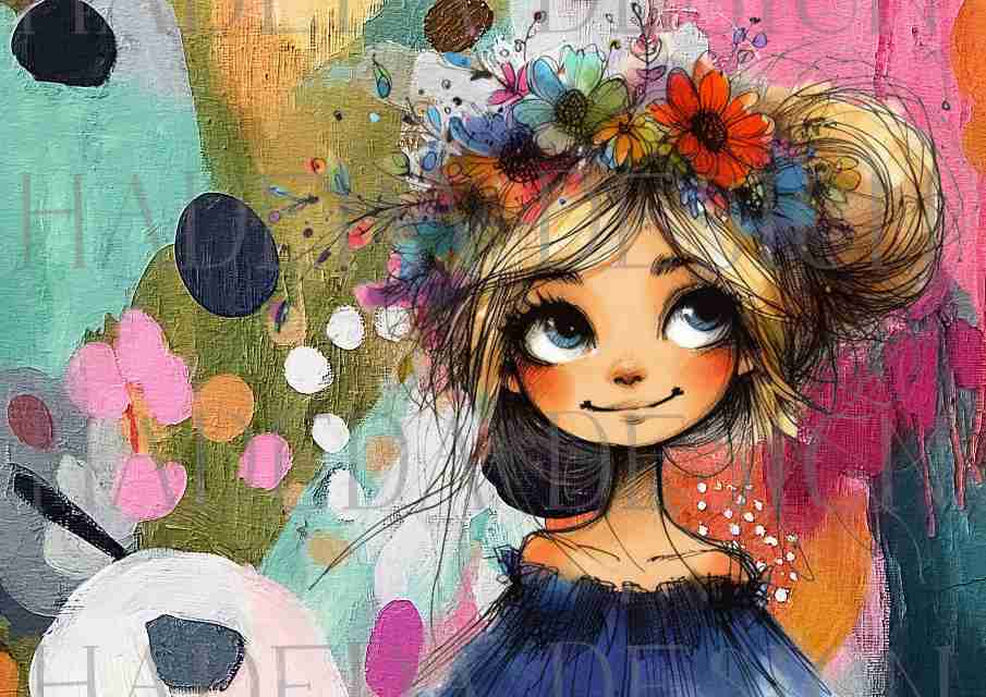 Mother's Day - Whimsical Women -  Landscape - Sublimation, Digital and DTF Printing