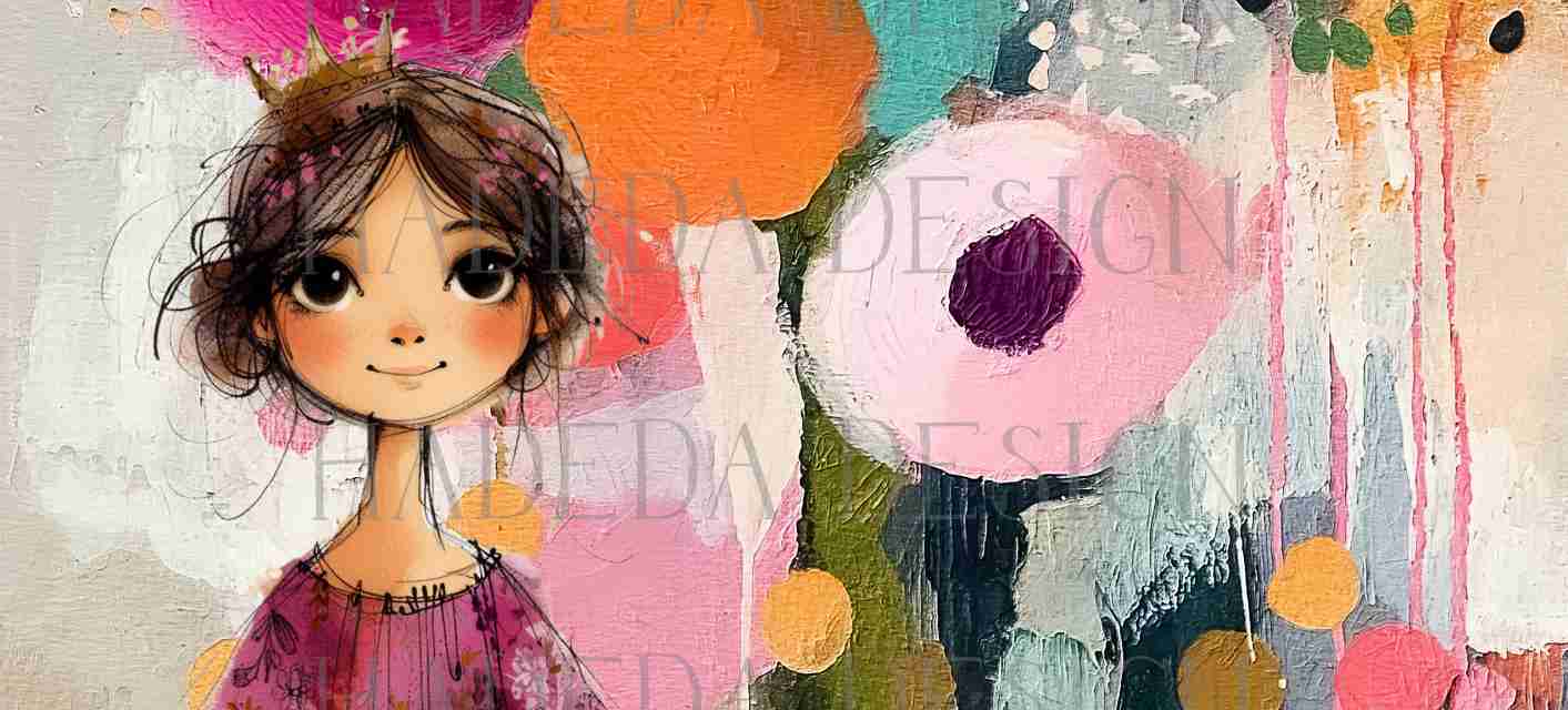 Mother's Day - Whimsical Women Mugwraps -  Landscape - Sublimation, Digital and DTF Printing