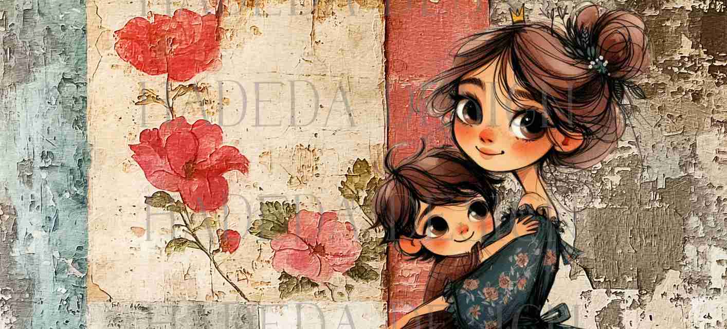 Mother's Day - Moms and Sons Mugwraps -  Landscape - Sublimation, Digital and DTF Printing
