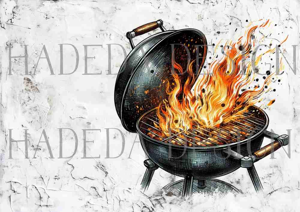 Kom Ons Braai A0 Digital Designs for Sublimation, Canvas, Scrapbooking Paper, Journaling, Mixed Media