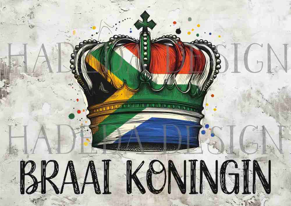 Kom Ons Braai A0 Digital Designs for Sublimation, Canvas, Scrapbooking Paper, Journaling, Mixed Media