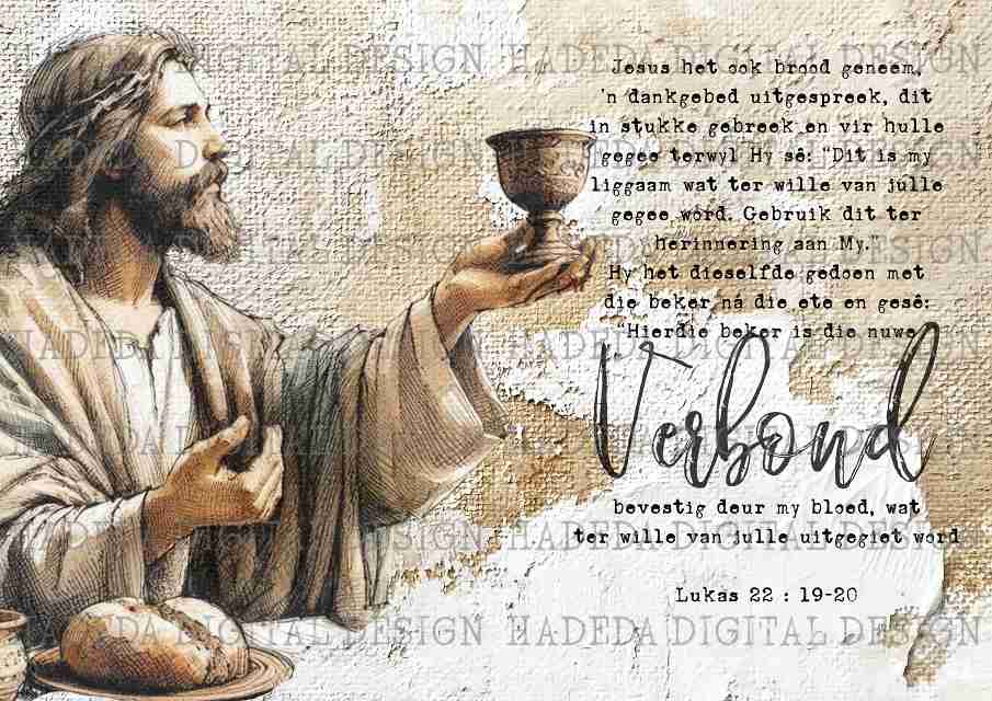 Easter A0 Afrikaans Landscape - Sublimation, Digital and DTF Printing